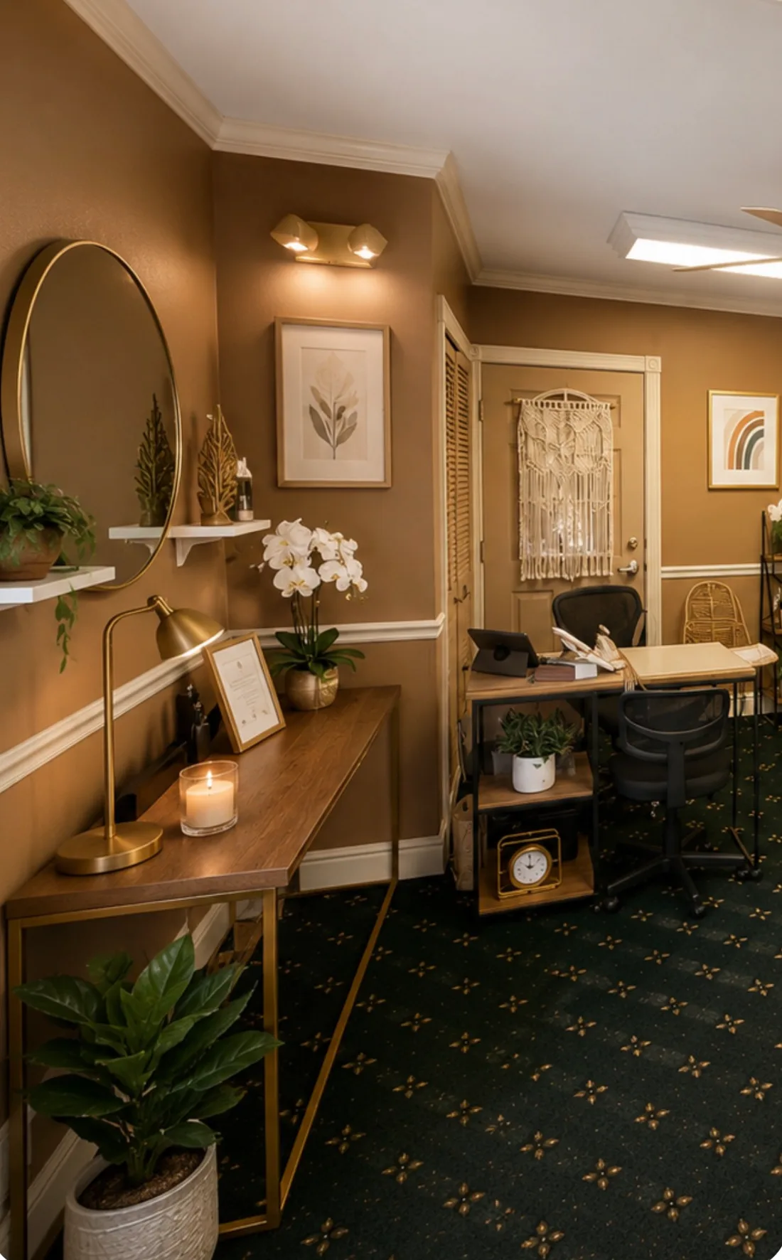 Interior of The Niche Spa in Massillon, Ohio